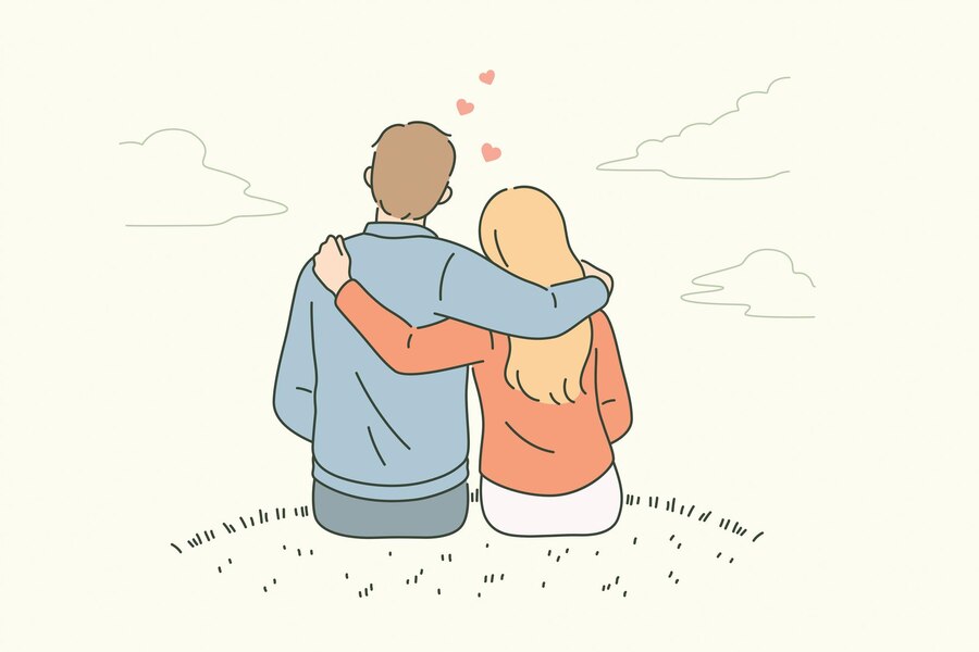 love-dating-romance-feelings-concept-young-loving-couple-sitting-backwards-embracing-looking-horizon-feeling-love-vector-illustration_140689-3123